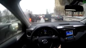 Toyota Rav4 движение с комментариями на Тойоте Рав4 (4K, UHD)
