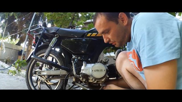 Альфа 110 (ЗАМЕНА ДВИГАТЕЛЯ) | Ремонт МОПЕДА АЛЬФА