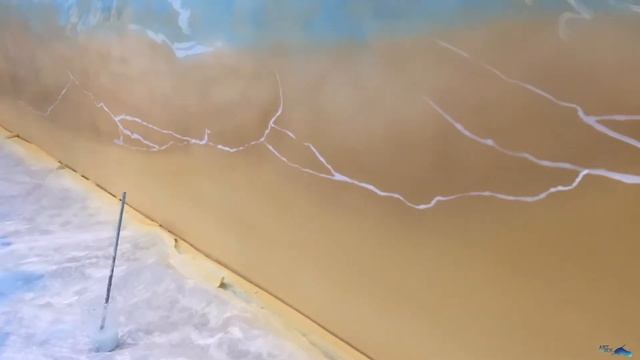 ART SOL Морской пейзаж на стене и небо на потолке смотреть онлайн