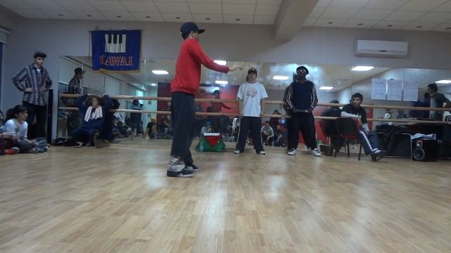 Zuka Zain Vs Loosh popping battle dance K.O qualification смотреть онлайн