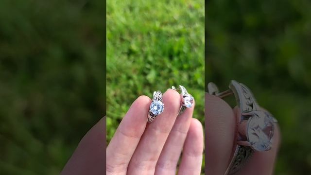 Серебряные серьги