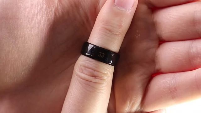 Кольцо термометр с градусами - показывает температуру тела смотреть онлайн