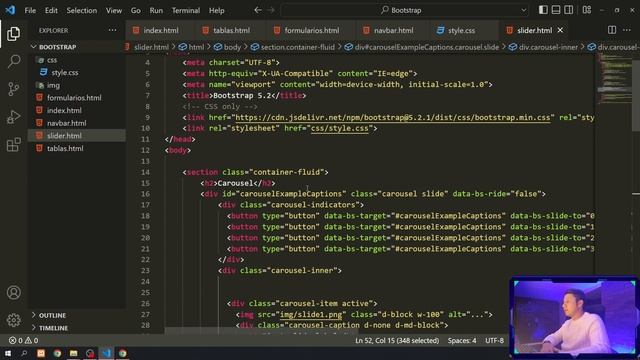 Bootstrap Desde Cero - Parte 07 carousel (slider). смотреть онлайн