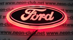 Ford emblems as decal stickers - ford focus tail light - ford focus led tail lights and red color