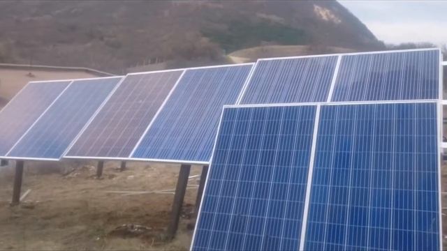 Установка и монтаж солнечных панелей (батарей) для автономной жизни  Солнечная электростанция