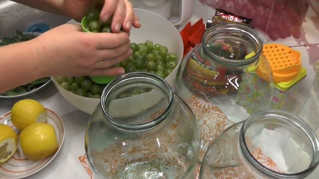 Компот из крыжовника с мятой и лимоном смотреть онлайн