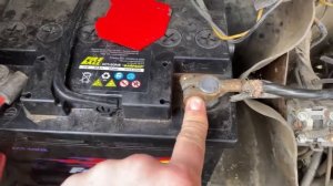 Как поставить аккумулятор?Легко!На Газель