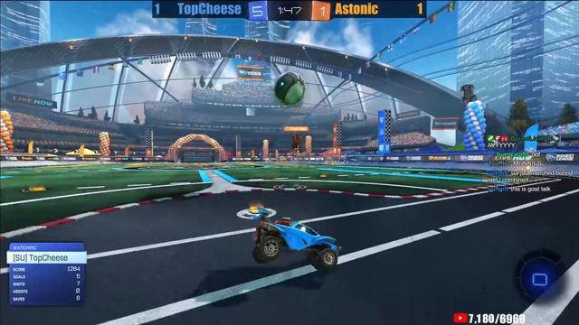 TopCheese vs Astonic | Top 50 Rocket League 1v1 Showmatch смотреть онлайн