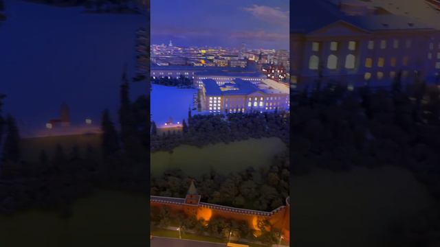 Диорама в Radisson Collection Hotel, Moscow (гостинице Украина). смотреть онлайн