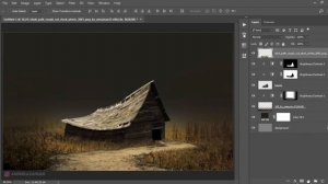 Pumpkin Falls Photoshop Manipulation Tutorial Processing