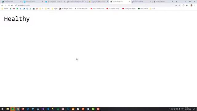 Curso Microservicios Net Core 3 Parte 27. API   Health Checks