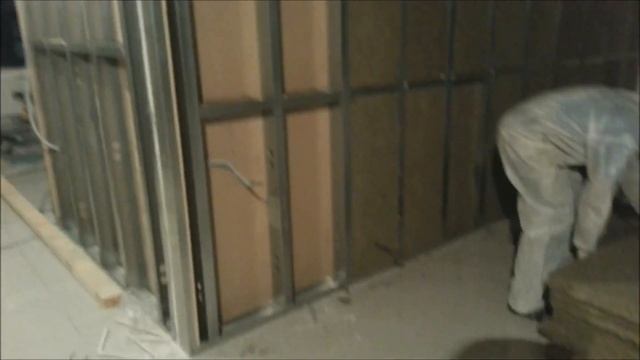 Обесшумка металлокркаса мин.ватой смотреть онлайн