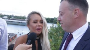 Веселое видеоинтервью на свадьбе . Ведущий Ян Лосенков