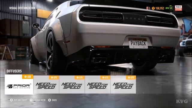 Need For Speed: Payback - Dodge Challenger SRT8 - Customize | Tuning Car (PC HD) [1080p60FPS] смотреть онлайн