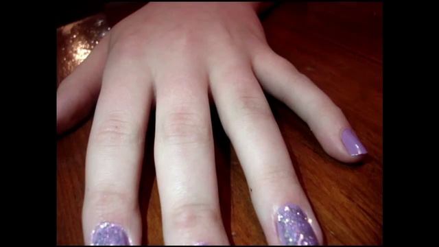 Маникюр в сиреневых тонах. смотреть онлайн