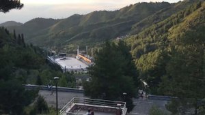 Алматы. Медео. Лестница здоровья.