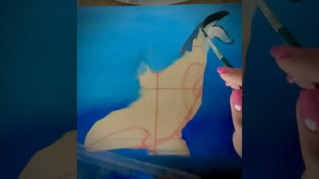 за 20 минут легко рисуем касатку акрилом смотреть онлайн
