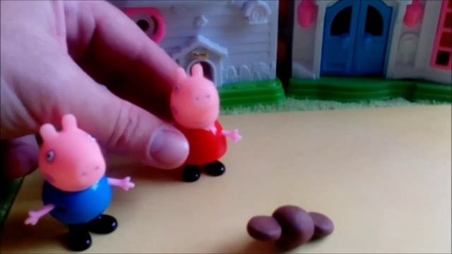 PEPPA PIG.СВИНКА ПЕППА И ЕЕ СЕМЬЯ.ЛЕПИМ ИЗ ПЛАСТИЛИНА ЧЕБУРАШКУ.ВЫПУСК#1 смотреть онлайн