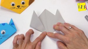 Easy Origami CAT face | Paper CAT