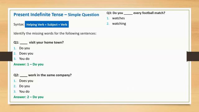 simple present tense examples | simple present tense exercise | simple present tense sentences
