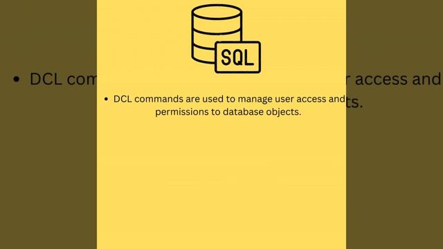 SQL command