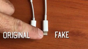 Lightning cable to 3.5mm jack - ORIGINAL vs FAKE | Переходник Lightning 3.5мм - ОРИГИНАЛ vs ПОДДЕЛК