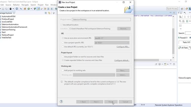 Selenium WebDriver Session 1 - Run Your First Test Script - Video by Haradhan Pal