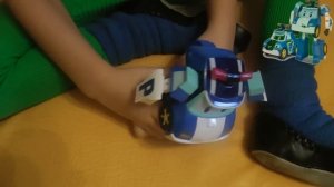 Игрушка-трансформер Робокар Поли / Poli Robocar transformer toy by Silverlit