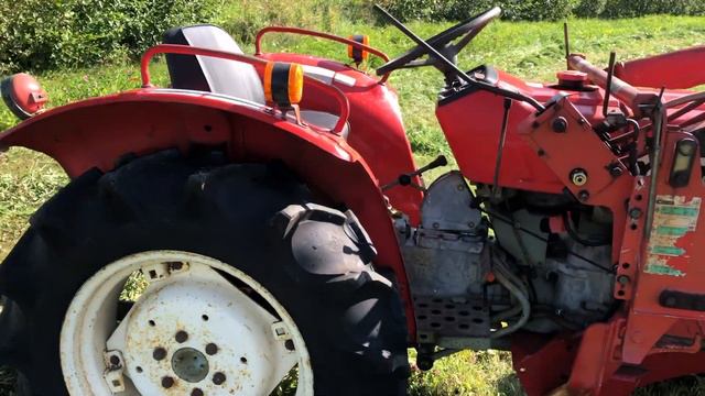 ЯПОНСКИЙ МИНИ ТРАКТОР YANMAR YM2610 с фронтальный погрузчик | #traktorita
