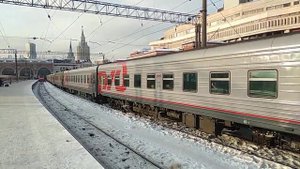ЧС7-261 с поездом 076 Москва - Нерюнгри