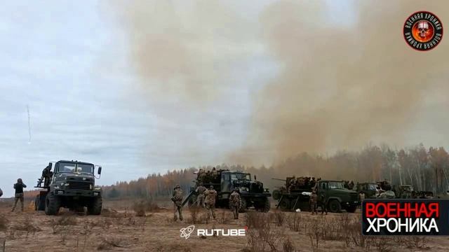 «Сирийский стиль» — ВСУ отрабатывают массированный огонь из старинных 57-мм зениток АЗП С-60