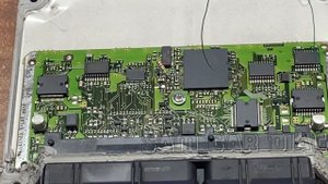 كيفية قراءة عقل محرك السيارة VAG 1.4 16V 75PS BBY Marelli IAW4TV.HG full read ST10F280 using Ktag