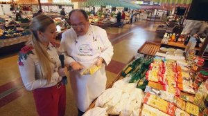 Как приготовить закуску с жареным сыром? Рецепт от шеф-повара.