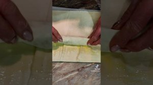 готовим с тестом фило, тесто фило с творогом и фруктами
