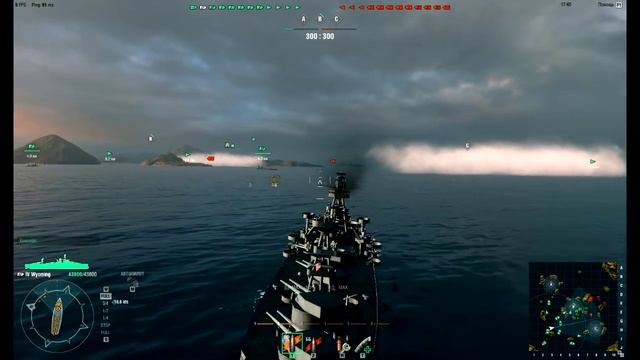 World of Warship. Врагу не сдаётся наш гордый… Wyoming смотреть онлайн