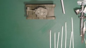 Советский лёгкий танк Т-26. Звезда 1/35. Покраска. Часть #5