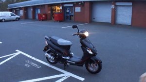 2009 BTM BAOTIAN BT49QT-9 50 SCOOTER MOPED PED TAX & MOT RIDE AWAY 6K MILES GC!!