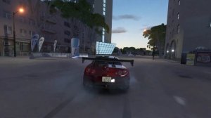 Nissan GT-R (2017) ● Дрифт по ночному городу на BMW M5 Competition (F90) ● Assetto Corsa