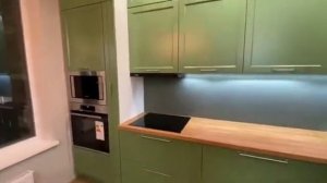 Зеленая кухня.