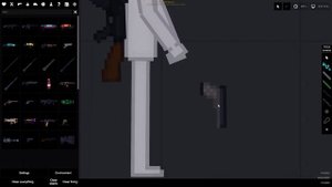 Как правильно держать оружие в People Playground (обзор)