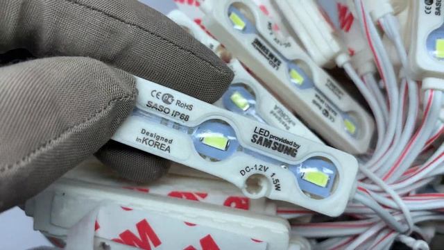 Светодиодный модуль NCLed Samsung 5730-3 MOD41 (1,5W, 12V) Арт.241019 смотреть онлайн