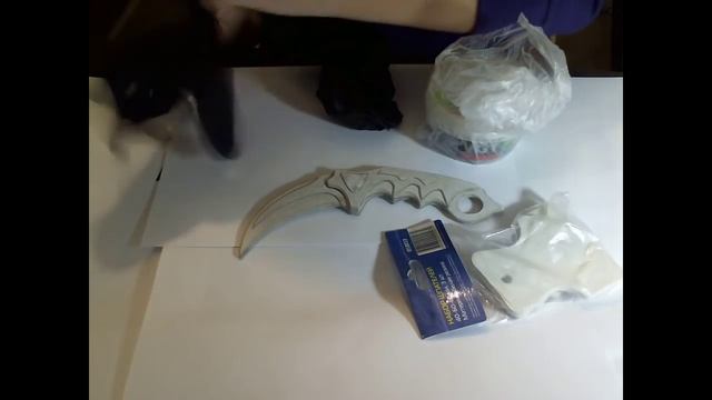 Как сделать Керамбит из бумаги/картона CS:GO смотреть онлайн