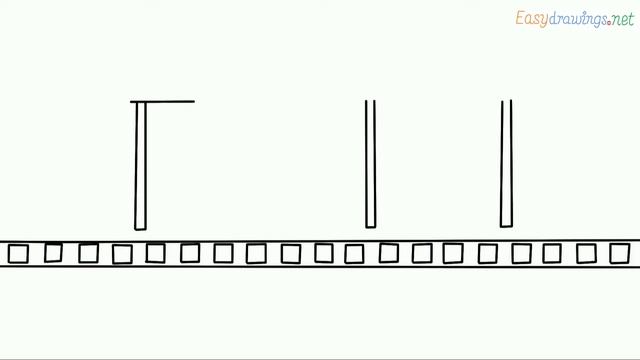 How to draw a Bus stop step by step for beginners смотреть онлайн