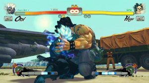 Ultra Street Fighter 4 | Oni vs Hugo | PC Gameplay 4K #usf4