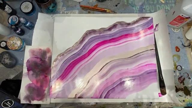 Using Resin Pigments as Alcohol Inks!? смотреть онлайн
