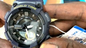 Casio 5479 watch Unboxing  a Casio with а telememo complication