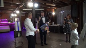 Французско-Белорусская свадьба. Выступление Иллюзиониста (2)