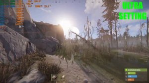 RUST Тест видеокарты RTX 3060 12GB v.2.0 Ultra,Low 1080p  02.2023