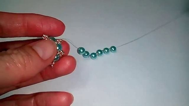 Комплект: браслет и серьги. Мастер-класс.