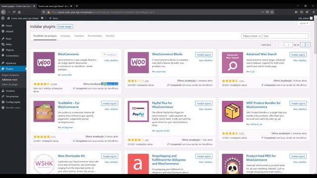Como Montar uma Loja Virtual - WordPress - Curso Fácil смотреть онлайн